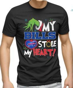 Grinch My heart Buffalo Football Shirt