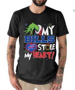 Grinch My heart Buffalo Football Shirt