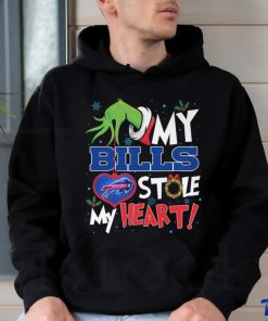 Grinch My heart Buffalo Football Shirt