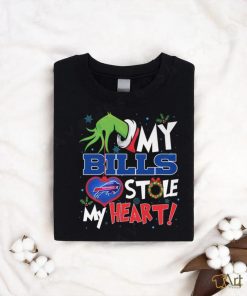 Grinch My heart Buffalo Football Shirt