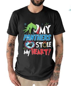 Grinch My heart Carolina Football Shirt