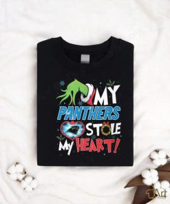 Grinch My heart Carolina Football Shirt