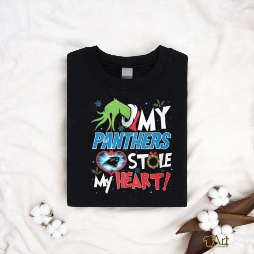 Grinch My heart Carolina Football Shirt