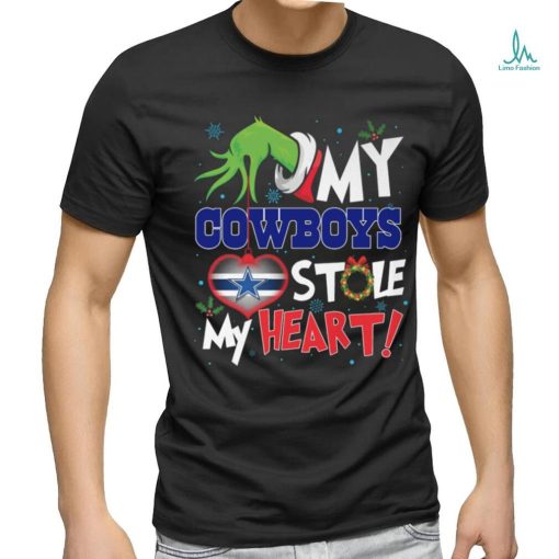 Grinch My heart Dallas Football Shirt