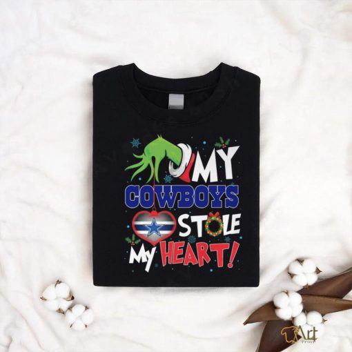 Grinch My heart Dallas Football Shirt