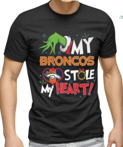 Grinch My heart Denver Football Shirt