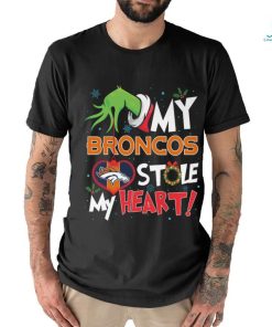 Grinch My heart Denver Football Shirt
