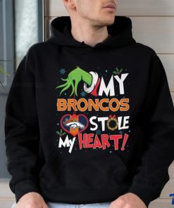 Grinch My heart Denver Football Shirt