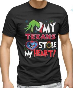 Grinch My heart Houston Football Shirt