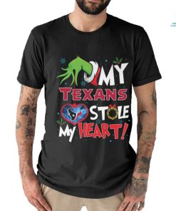 Grinch My heart Houston Football Shirt