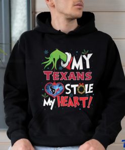 Grinch My heart Houston Football Shirt