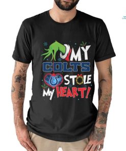 Grinch My heart Indianapolis Football Shirt