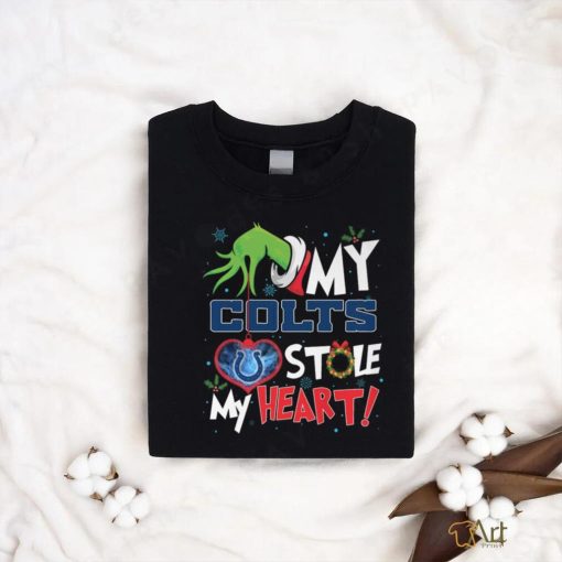 Grinch My heart Indianapolis Football Shirt