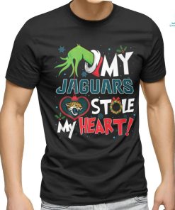 Grinch My heart Jacksonville Football Shirt