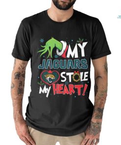 Grinch My heart Jacksonville Football Shirt