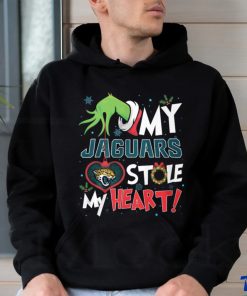 Grinch My heart Jacksonville Football Shirt