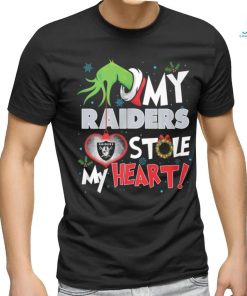 Grinch My heart Las Vegas Football Shirt