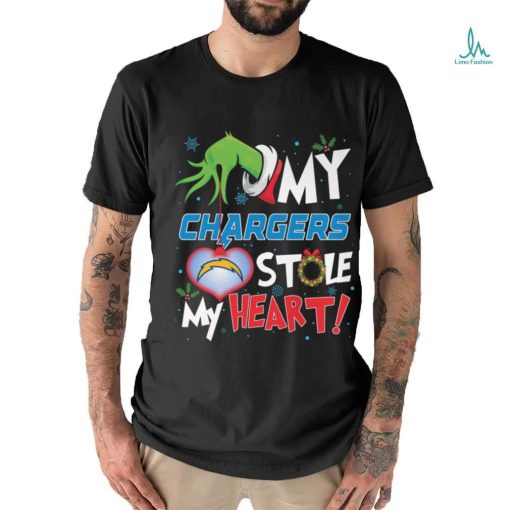 Grinch My heart Los Angeles Football Shirt