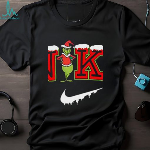 Grinch Nike Merry Christmas Shirt