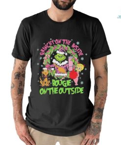 Grinch On The Inside Bougie on the Outside Merry Christmas 2023 Shirt
