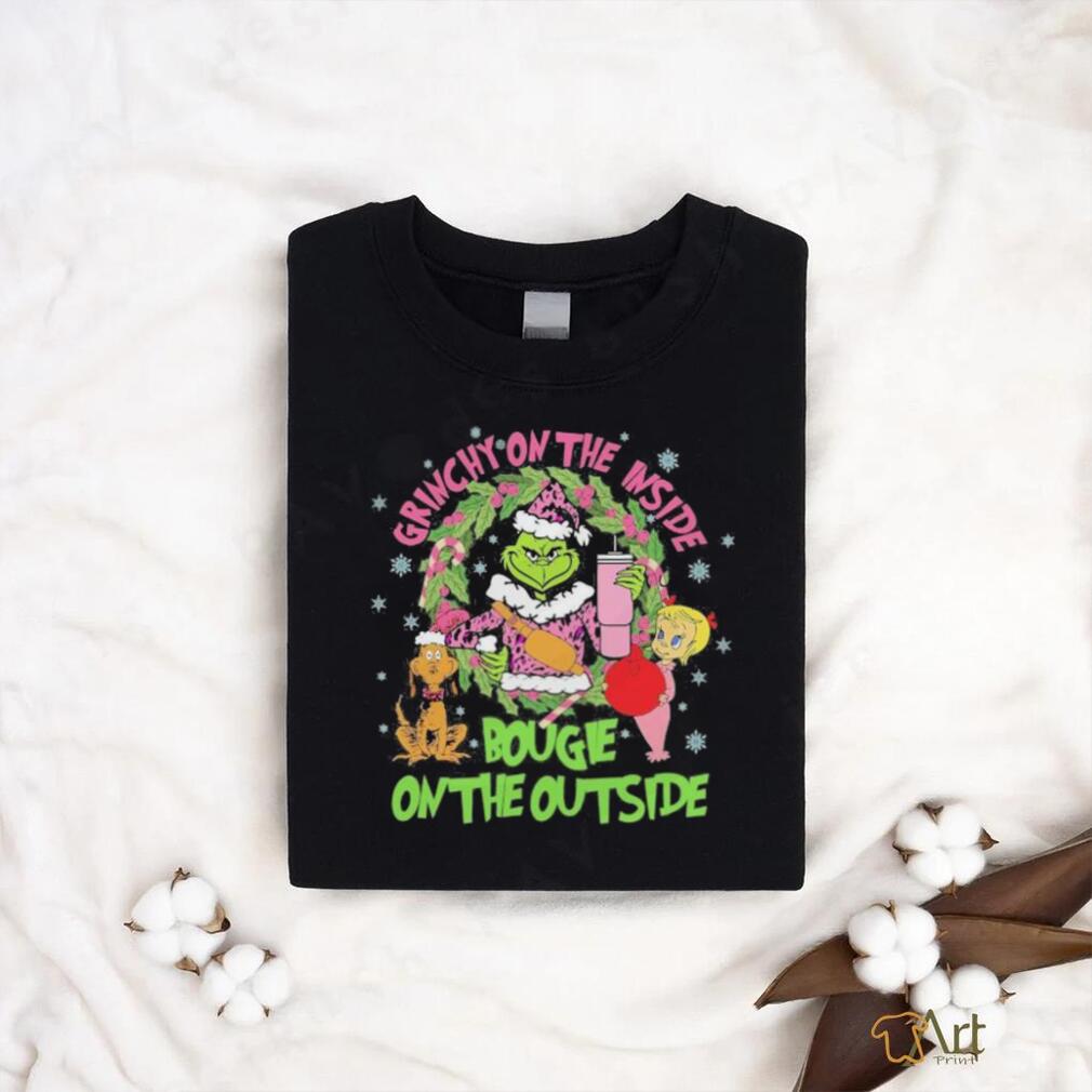 Grinch On The Inside Bougie on the Outside Merry Christmas 2023