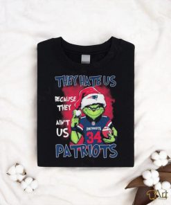 Grinch Rex Burkhead Christmas They Hate Us Because Ain’t Us New England Patriots Shirt