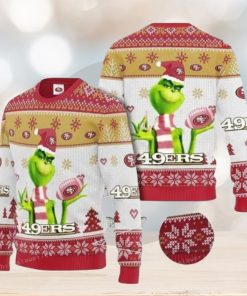 Grinch San Francisco 49Ers New Design Ugly Christmas Sweaters