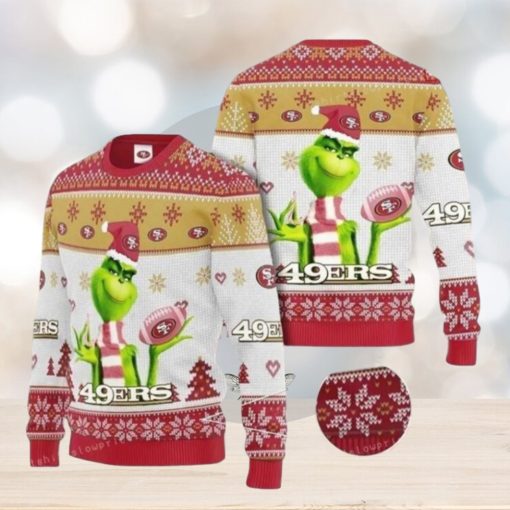 Grinch San Francisco 49Ers New Design Ugly Christmas Sweaters