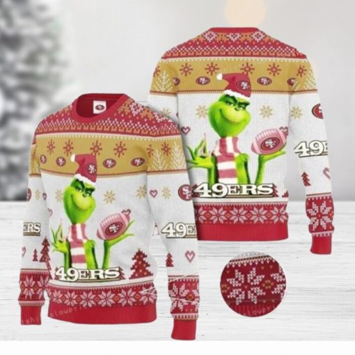 Grinch San Francisco 49Ers New Design Ugly Christmas Sweaters