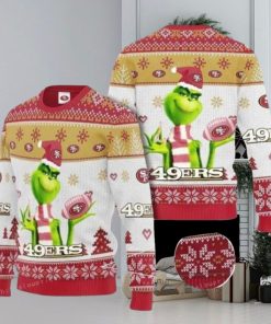 Grinch San Francisco 49Ers New Design Ugly Christmas Sweaters