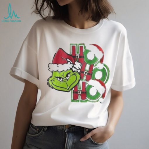 Grinch Santa Ho Ho Ho Christmas Shirt