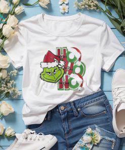 Grinch Santa Ho Ho Ho Christmas Shirt