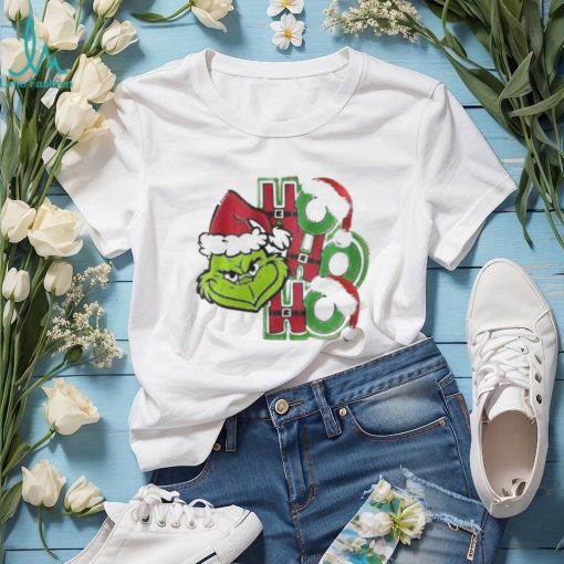 Grinch Santa Ho Ho Ho Christmas Shirt