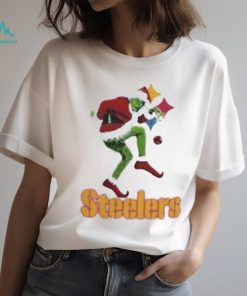 Grinch Santa Steelers Nfl Christmas Shirt