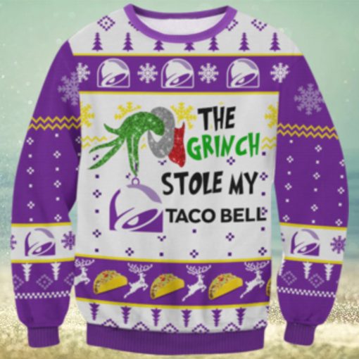 Grinch Stole Taco Bell Ugly Sweater