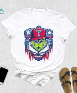 Grinch Texas Rangers Baseball Team MLB Logo T Shirt