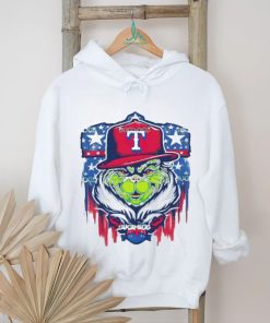 Grinch Texas Rangers Baseball Team MLB Logo shirt