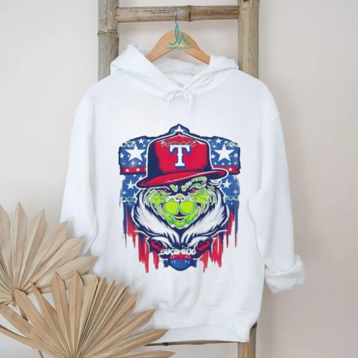 Grinch Texas Rangers Baseball Team MLB Logo shirt