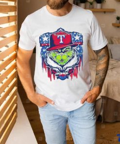 Grinch Texas Rangers Baseball Team MLB Logo shirt