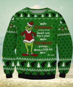 Grinch Ugly Christmas Ugly Sweater Gift For Men And Women