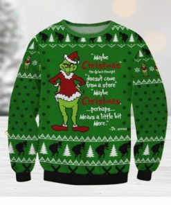 Grinch Ugly Christmas Ugly Sweater Gift For Men And Women