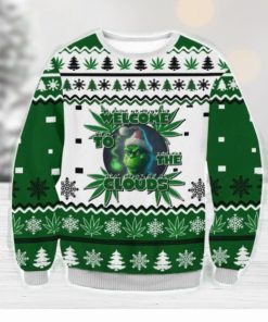 Grinch Weed Ugly Sweater Christmas Gift For Men And Women