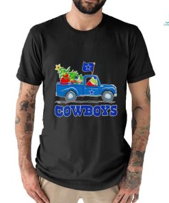 Grinch driving truck Dallas Cowboys Christmas shirt