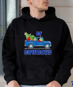 Grinch driving truck Dallas Cowboys Christmas shirt