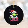 NFL Los Angeles Rams Grinch Christmas Ornament Personalized Your Name 2023 Christmas Tree Decorations