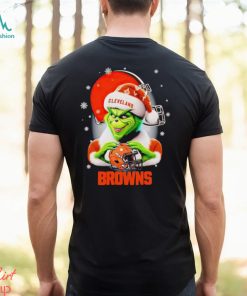 Grinch love Cleveland Browns Christmas Shirt