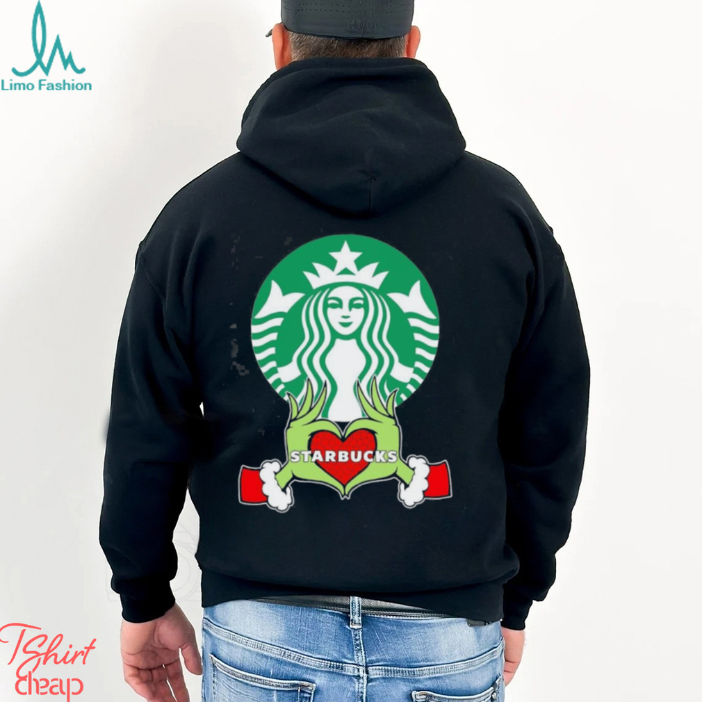Grinch santa love Starbucks merry christmas shirt Grinch santa love Starbucks merry christmas shirt