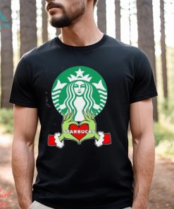 Grinch santa love Starbucks merry christmas shirt, hoodie, sweater, long sleeve and tank top Grinch santa love Starbucks merry christmas shirt