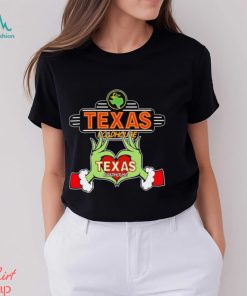 Grinch santa love Texas roadhouse merry christmas shirt