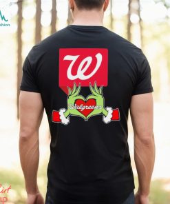 Grinch santa love Walgreens merry christmas shirt